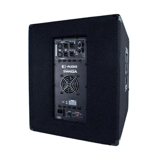 Subwoofer K-audio SW412A Ativo 12’ 400Wrms Carpete por 2.999,00 à vista no boleto/pix ou parcele em até 12x sem juros. Compre na loja Mundomax!