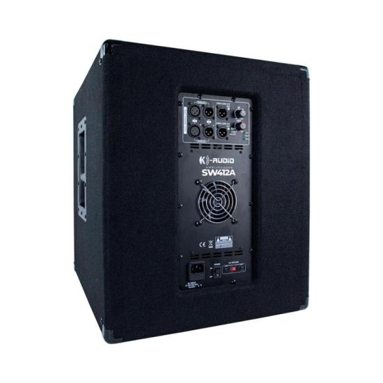 Subwoofer K-audio SW412A Ativo 12’ 400Wrms Carpete por 2.999,00 à vista no boleto/pix ou parcele em até 12x sem juros. Compre na loja Mundomax!