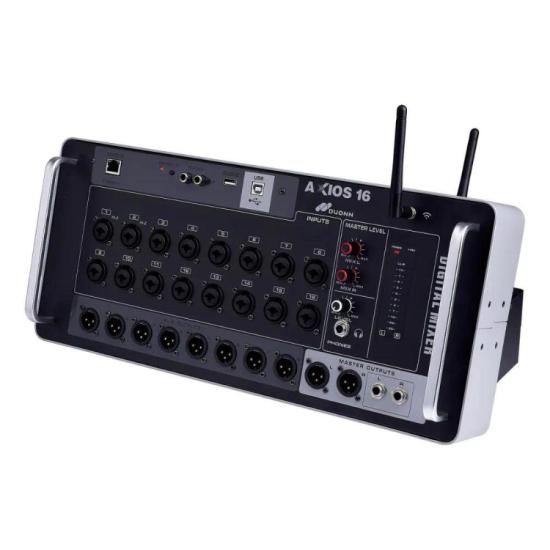 Mesa De Som Digital Duonn Axios 16 Canais por 0,00 à vista no boleto/pix ou parcele em até 1x sem juros. Compre na loja Mundomax!