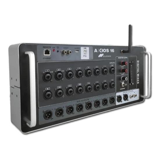 Mesa De Som Digital Duonn Axios 16 Canais por 0,00 à vista no boleto/pix ou parcele em até 1x sem juros. Compre na loja Mundomax!