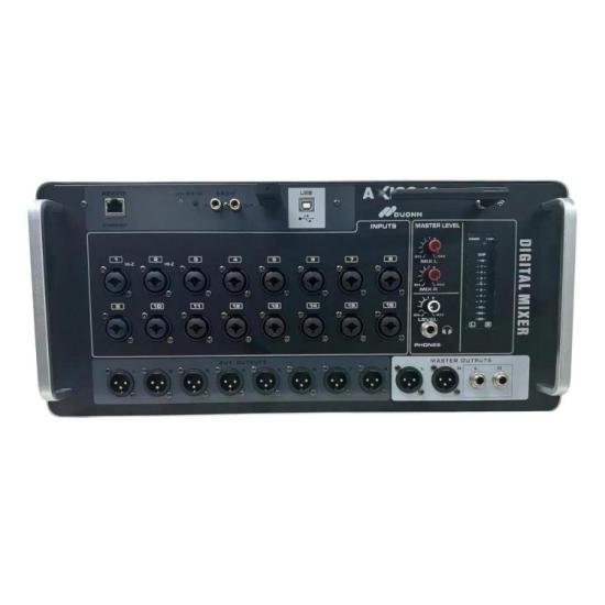 Mesa De Som Digital Duonn Axios 16 Canais por 0,00 à vista no boleto/pix ou parcele em até 1x sem juros. Compre na loja Mundomax!