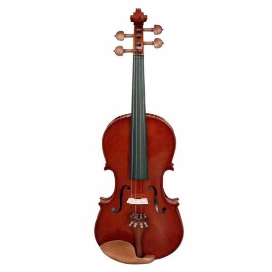 Violino Giannini GVS 4/4 Com Case Natural por 0,00 à vista no boleto/pix ou parcele em até 1x sem juros. Compre na loja Mundomax!