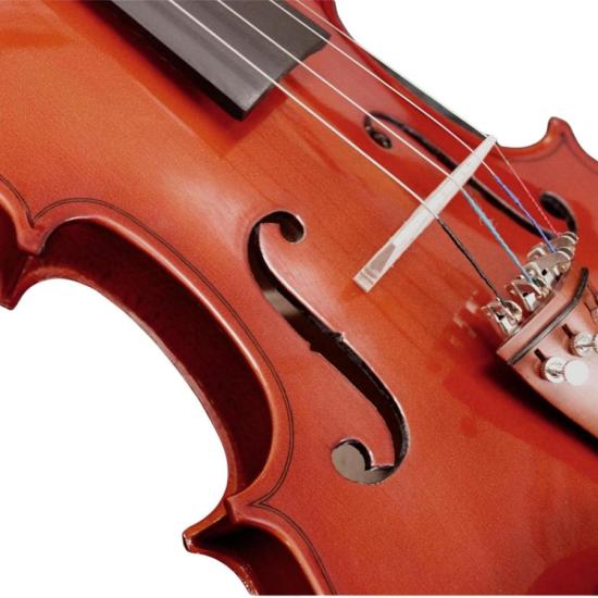 Violino Giannini GVS 4/4 Com Case Natural por 0,00 à vista no boleto/pix ou parcele em até 1x sem juros. Compre na loja Mundomax!