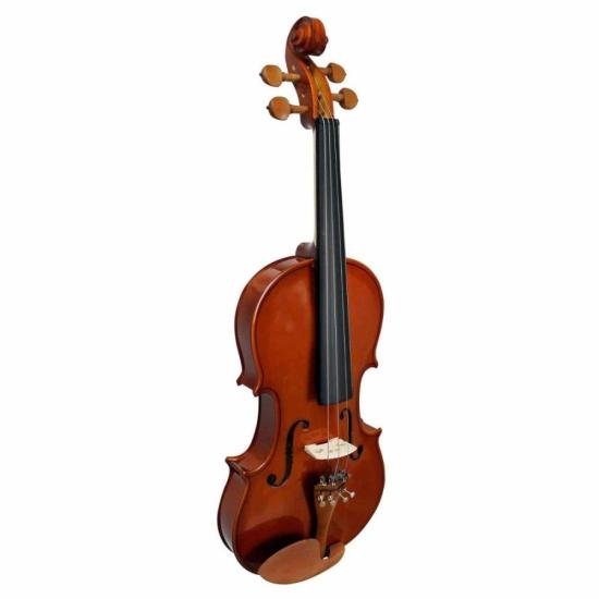 Violino Giannini GVL 4/4 Com Case Natural por 0,00 à vista no boleto/pix ou parcele em até 1x sem juros. Compre na loja Mundomax!