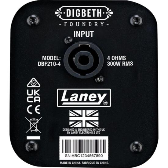 Amplificador de Baixo Laney Digbeth Foundry DBF210-4 Preto por 0,00 à vista no boleto/pix ou parcele em até 1x sem juros. Compre na loja Mundomax!