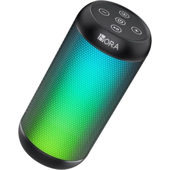 Caixa De Som 1Hora BOC242 Cilíndrica Bluetooth 10W Preto por 0,00 à vista no boleto/pix ou parcele em até 1x sem juros. Compre na loja Mundomax!