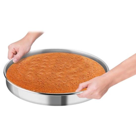 Forma Redonda Rochedo Bolo Perfeito Polido 30cm por 0,00 à vista no boleto/pix ou parcele em até 1x sem juros. Compre na loja Mundomax!