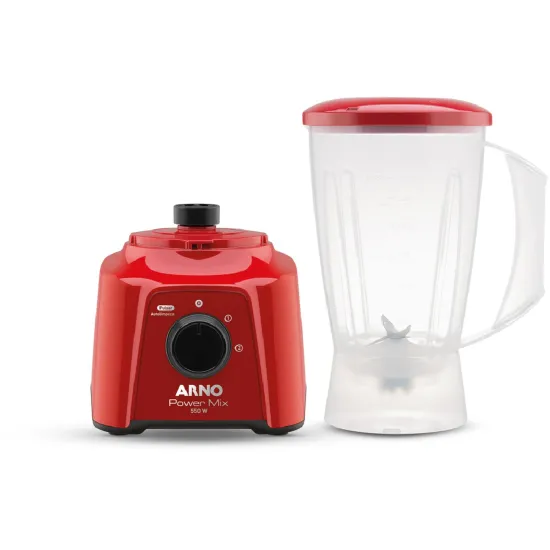 Liquidificador Arno Power Mix LQ11 550W Vermelho 220V (88855)