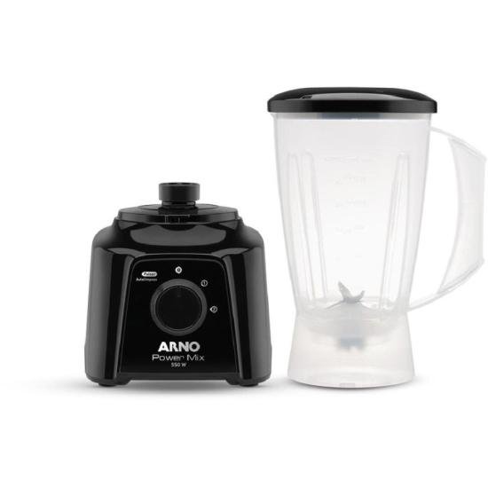 Liquidificador Arno Power Mix LQ10 550W Preto 220V por 169,00 à vista no boleto/pix ou parcele em até 6x sem juros. Compre na loja Mundomax!