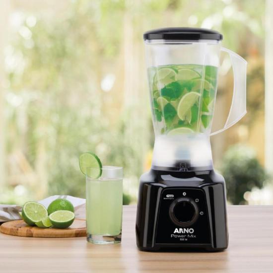 Liquidificador Arno Power Mix LQ10 550W Preto 220V por 169,00 à vista no boleto/pix ou parcele em até 6x sem juros. Compre na loja Mundomax!