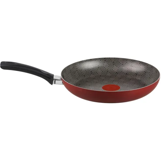 Frigideira Rochedo Facilita Vermelho 24cm (88864)