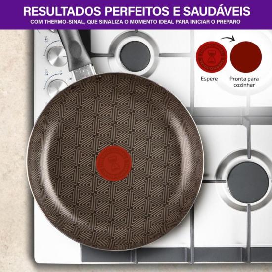 Frigideira Rochedo Facilita Vermelho 20cm por 149,00 à vista no boleto/pix ou parcele em até 5x sem juros. Compre na loja Mundomax!