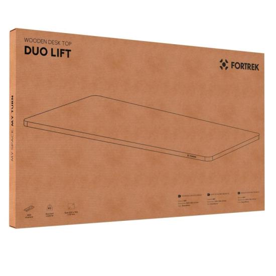 Tampo Para Mesa Ergonômica Fortrek Duo Lift Preta por 383,00 à vista no boleto/pix ou parcele em até 10x sem juros. Compre na loja Fortrek!