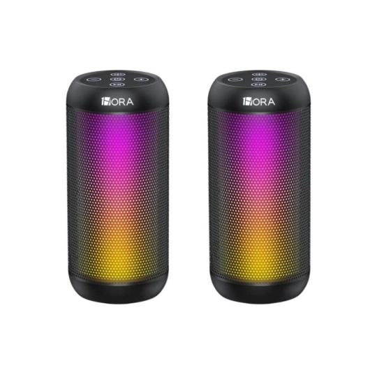 Kit Par de Caixas de Som Bluetooth BOC242 10 W 1 Hora por 198,00 à vista no boleto/pix ou parcele em até 7x sem juros. Compre na loja Mundomax!