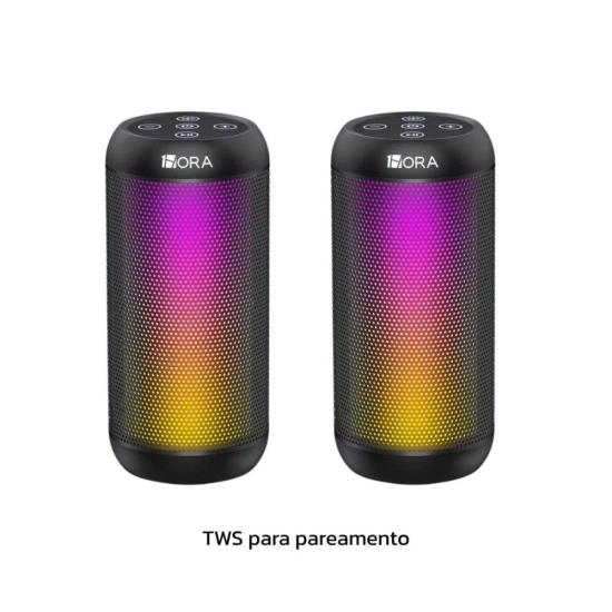 Kit Par de Caixas de Som Bluetooth BOC242 10 W 1 Hora por 198,00 à vista no boleto/pix ou parcele em até 7x sem juros. Compre na loja Mundomax!
