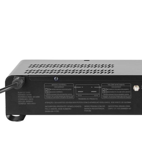 AMP FRAHM SLIM IOT 3700 por 1.849,00 à vista no boleto/pix ou parcele em até 12x sem juros. Compre na loja Mundomax!