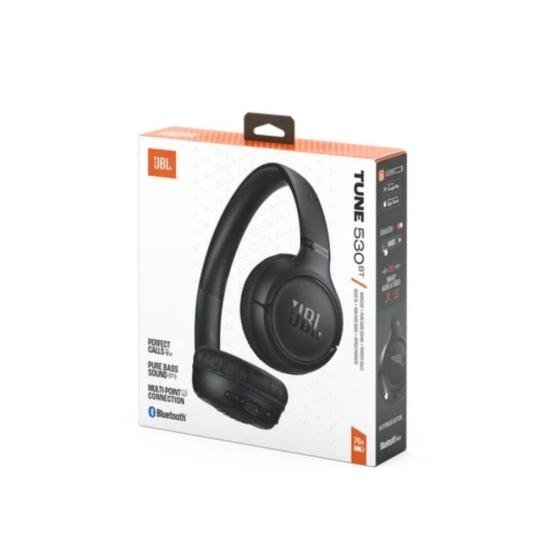 FONE BT JBL TUNE 530 PT por 299,00 à vista no boleto/pix ou parcele em até 10x sem juros. Compre na loja Mundomax!