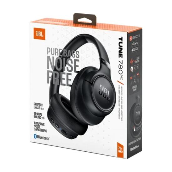 FONE DE OUVIDO BT JBL TUNE 780NC PT por 499,00 à vista no boleto/pix ou parcele em até 10x sem juros. Compre na loja Mundomax!