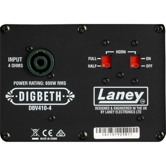 Gabinete Para Amplificador de Baixo Laney Digbeth DBV410-4 4x10\" por 0,00 à vista no boleto/pix ou parcele em até 1x sem juros. Compre na loja Mundomax!