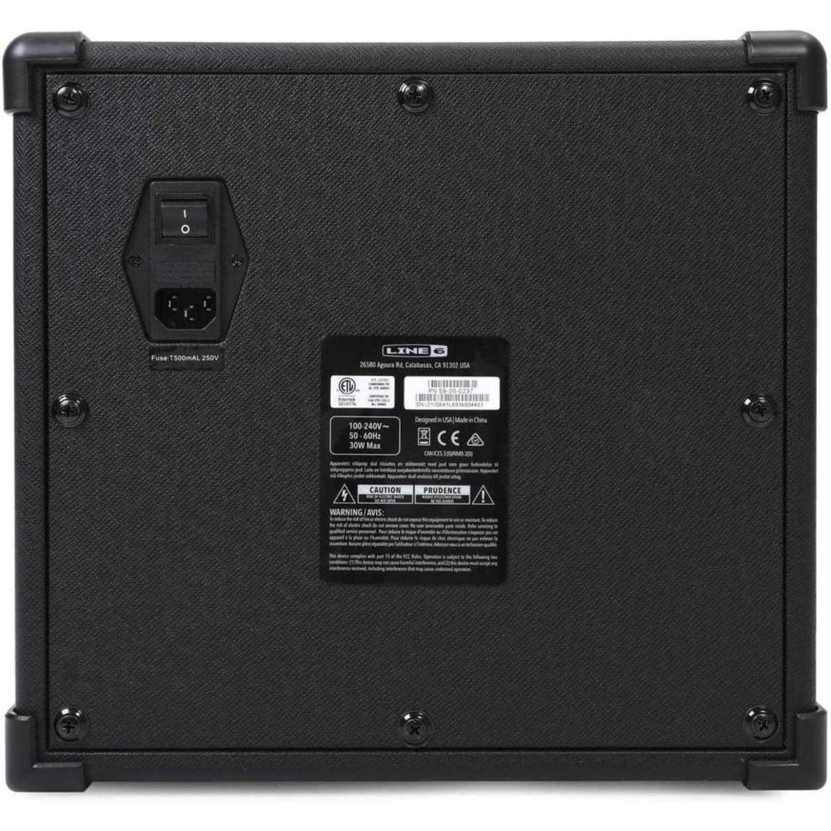 Amplificador Para Guitarra Line 6 Spider V 20 MKII Combo Modelador