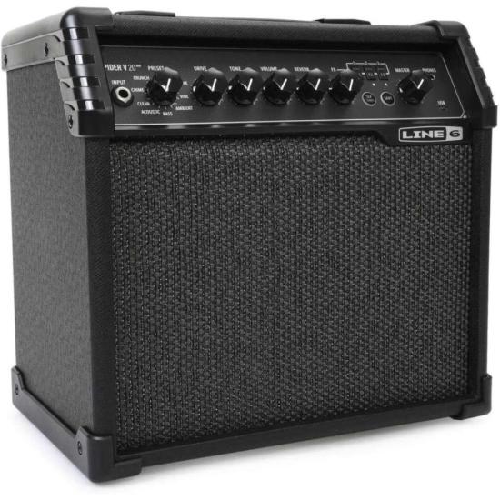 AMP P/GUIT LINE-6 SPIDER V 20 MKII por 0,00 à vista no boleto/pix ou parcele em até 1x sem juros. Compre na loja Mundomax!