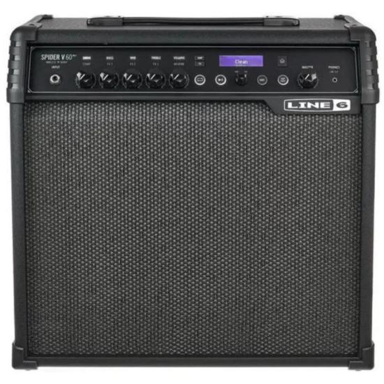 AMP P/GUIT LINE-6 SPIDER V 60 MKII por 5.999,00 à vista no boleto/pix ou parcele em até 12x sem juros. Compre na loja Mundomax!