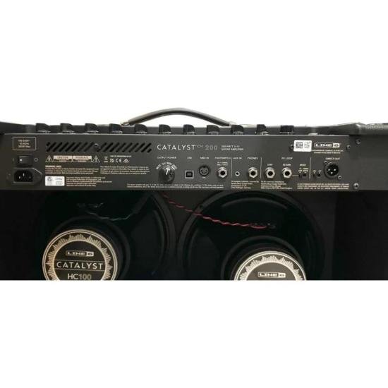 AMP P/GUIT LINE-6 CATALIST CX200 por 0,00 à vista no boleto/pix ou parcele em até 1x sem juros. Compre na loja Mundomax!