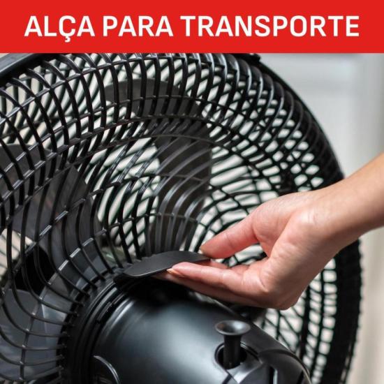 Ventilador de Coluna Arno Essential 6 Pás 40cm 140W Preto/Cinza 127V por 0,00 à vista no boleto/pix ou parcele em até 1x sem juros. Compre na loja Mundomax!