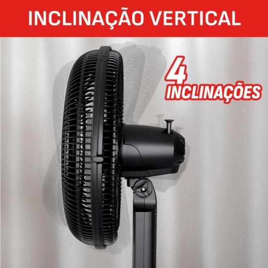 Ventilador de Coluna Arno Essential 6 Pás 40cm 140W Preto/Cinza 127V por 0,00 à vista no boleto/pix ou parcele em até 1x sem juros. Compre na loja Mundomax!