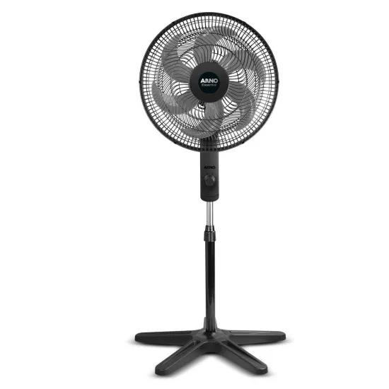 Ventilador de Coluna Arno Essential 6 Pás 40cm 140W Preto/Cinza 220V (89105)