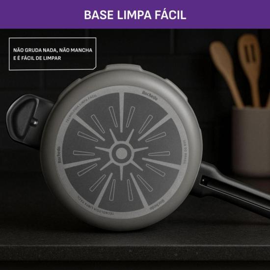 PAN PRESSAO 4,5L ROCHEDO SEGURA ER45 CZ por 1.240,00 à vista no boleto/pix ou parcele em até 12x sem juros. Compre na loja Mundomax!