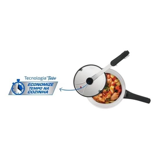 PAN PRESSAO 7L ROCHEDO TURBO POL IP70 por 0,00 à vista no boleto/pix ou parcele em até 1x sem juros. Compre na loja Mundomax!