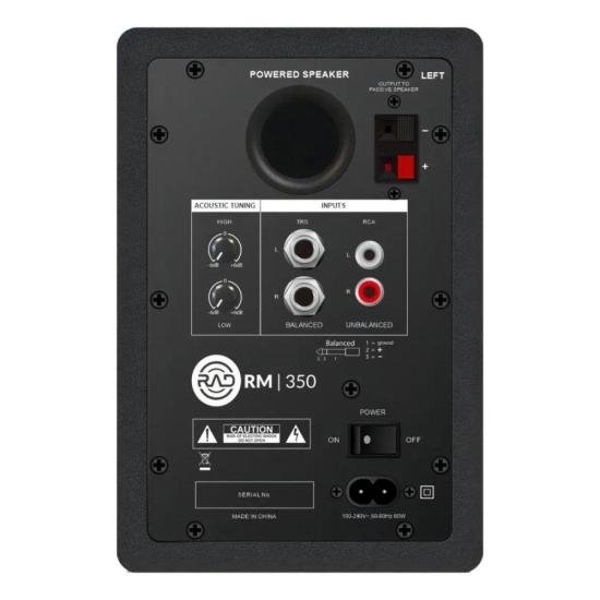 MONITOR P/ESTUDIO RAD AUDIO RM 350 por 0,00 à vista no boleto/pix ou parcele em até 1x sem juros. Compre na loja Mundomax!