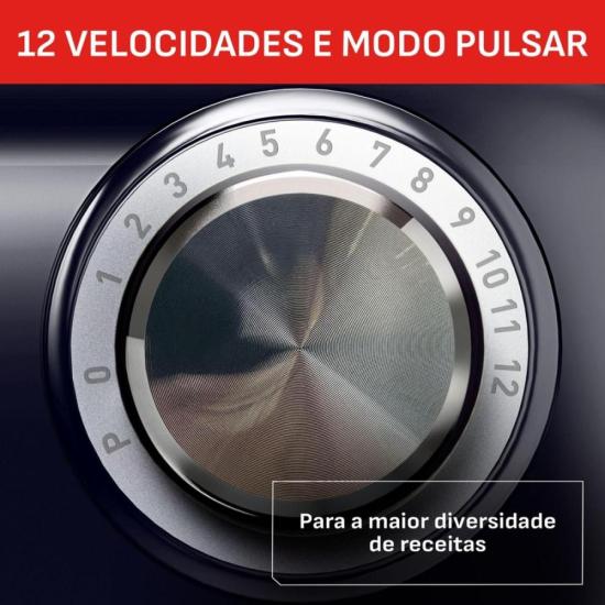 Batedeira Planetária Arno Bake Easy KM10 500W Preto Azulado 127V por 659,00 à vista no boleto/pix ou parcele em até 10x sem juros. Compre na loja Mundomax!