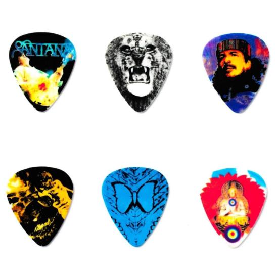 Palheta Dunlop Carlos Santana Heavy SANPT02H Caixa com 6 Unidades por 0,00 à vista no boleto/pix ou parcele em até 1x sem juros. Compre na loja Mundomax!