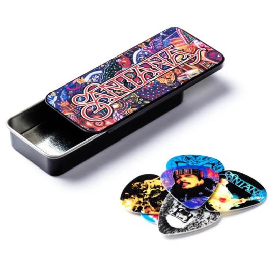 Palheta Dunlop Carlos Santana Heavy SANPT02H Caixa com 6 Unidades por 0,00 à vista no boleto/pix ou parcele em até 1x sem juros. Compre na loja Mundomax!