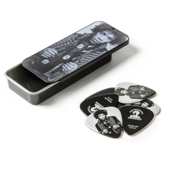 Palheta Dunlop Jimi Hendrix Mankowitz JH-CT14H Heavy Caixa com 6 Unidade por 0,00 à vista no boleto/pix ou parcele em até 1x sem juros. Compre na loja Mundomax!