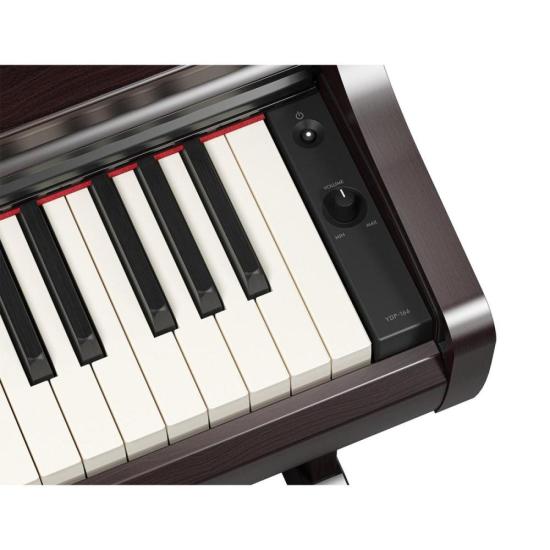 PIANO DIGITAL YAMAHA YDP-166R por 11.299,00 à vista no boleto/pix ou parcele em até 12x sem juros. Compre na loja Mundomax!