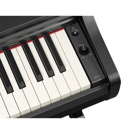 PIANO DIGITAL YAMAHA YDP-166B por 11.299,00 à vista no boleto/pix ou parcele em até 12x sem juros. Compre na loja Mundomax!