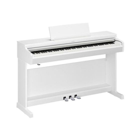 PIANO DIGITAL YAMAHA YDP-166WH por 0,00 à vista no boleto/pix ou parcele em até 1x sem juros. Compre na loja Mundomax!