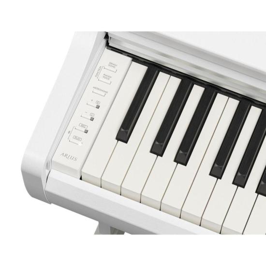 PIANO DIGITAL YAMAHA YDP-166WH por 0,00 à vista no boleto/pix ou parcele em até 1x sem juros. Compre na loja Mundomax!