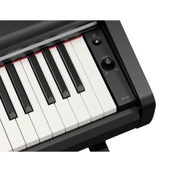 PIANO DIGITAL YAMAHA YDP-146B por 8.999,00 à vista no boleto/pix ou parcele em até 12x sem juros. Compre na loja Mundomax!
