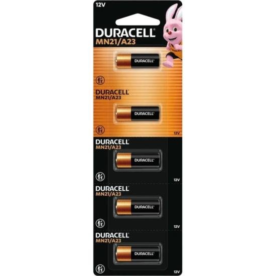 PILHA ALCALINA 12V DURACELL MN21 C/5 por 0,00 à vista no boleto/pix ou parcele em até 1x sem juros. Compre na loja Mundomax!