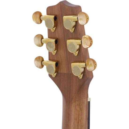 Violão Takamine GP3HSE Eletroacústico TP-3G Artístico Mini Natural Satin por 0,00 à vista no boleto/pix ou parcele em até 1x sem juros. Compre na loja Mundomax!