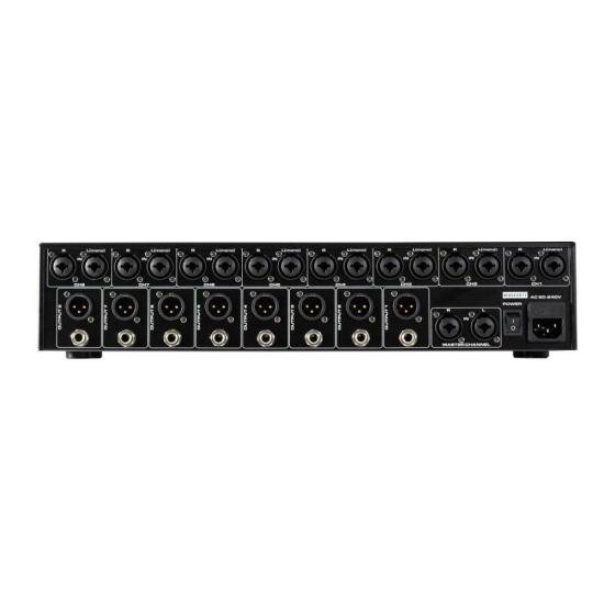 Amplificador De Fone DBR HPA 8 PRO 8 Canais Para Monitoramento De Áudio por 1.549,00 à vista no boleto/pix ou parcele em até 12x sem juros. Compre na loja Mundomax!