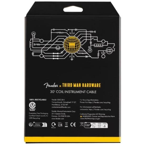 Cabo Fender P/Instrumentos 9M Xthird Man Yellow por 238,77 à vista no boleto/pix ou parcele em até 9x sem juros. Compre na loja Mundomax!