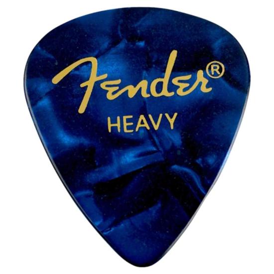 Palheta Fender 351 Premium Heavy Blue Moto C/144 por 0,00 à vista no boleto/pix ou parcele em até 1x sem juros. Compre na loja Mundomax!