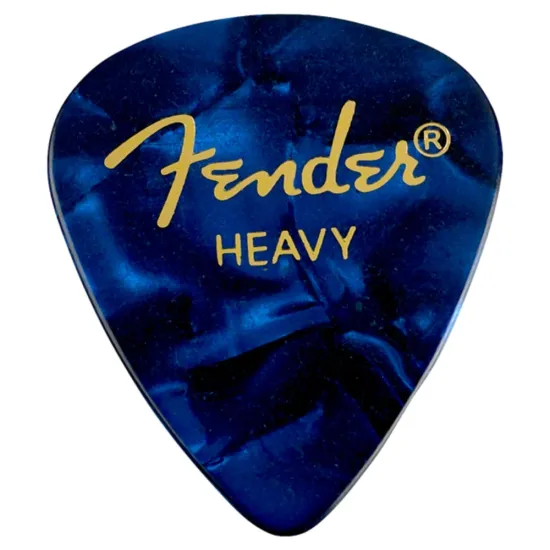 Palheta Fender 351 Premium Heavy Blue Moto C/144 (89216)