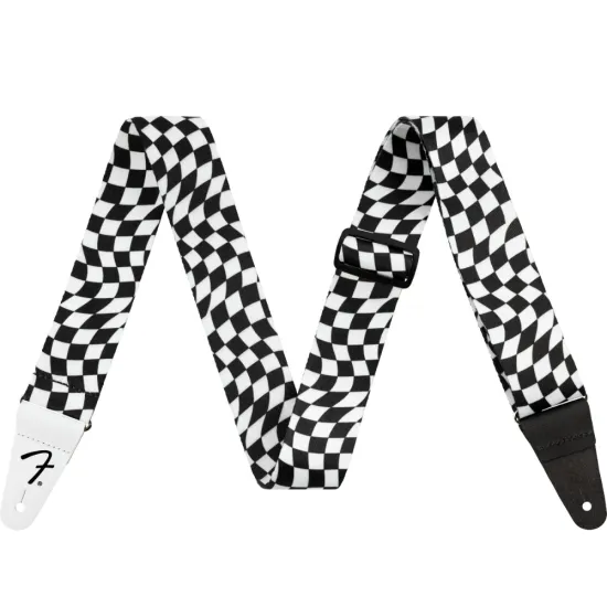 Correia Fender Wavy Checkerboard Black/White (89223)