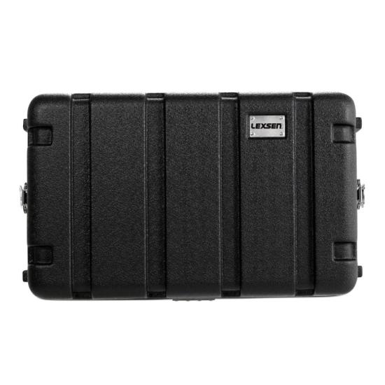 Case Rack 6U Lexsen LRK-6U PRO 19 Polegadas em ABS por 0,00 à vista no boleto/pix ou parcele em até 1x sem juros. Compre na loja Mundomax!